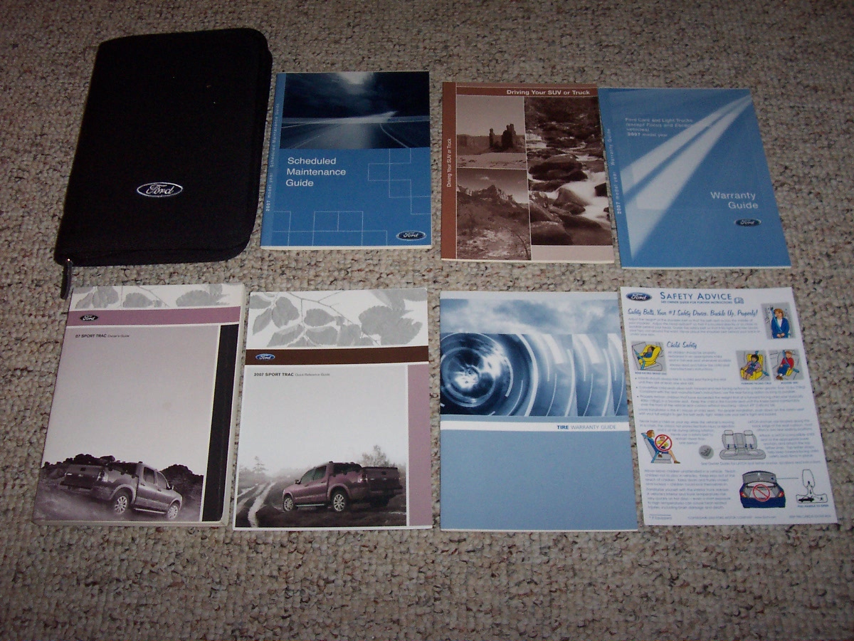 2007 FORD EXPLORER SPORT TRAC REPAIR MANUAL PDF visual data 7