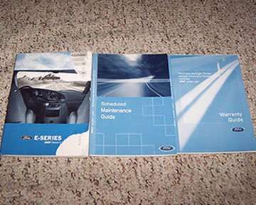 2007 Ford E-Series E-150, E-250, E-350 & E-450 Owner's Manual Set 2007 Ford E-Series E-150, E-250, E-350 & E-450 Owner's Manual Set