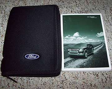 2007 Ford Explorer Owner's Manual Set 2007 Ford Explorer Owner's Manual Set