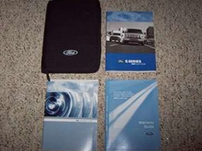2008 Ford E-Series E-150, E-250, E-350 & E-450 Owner's Manual Set