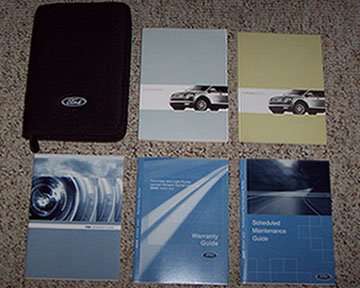 2008 Ford Edge Owner Operator User Guide Manual Set
