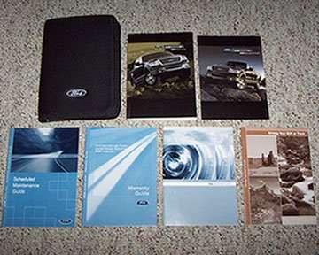 2008 Ford F-150 Truck Owner Operator User Guide Manual Set