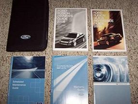 2008 Ford Fusion Owner's Manual Set