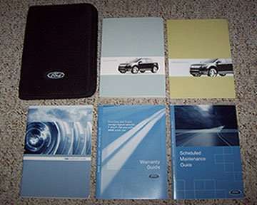 2009 Ford Edge Owner's Operator Manual User Guide Set 2009 Ford Edge Owner's Operator Manual User Guide Set