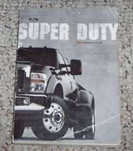2009 Ford F-550 Super Duty Truck Owner's Manual