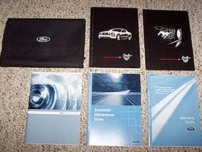 2009 Ford Mustang Owner's Manual Set