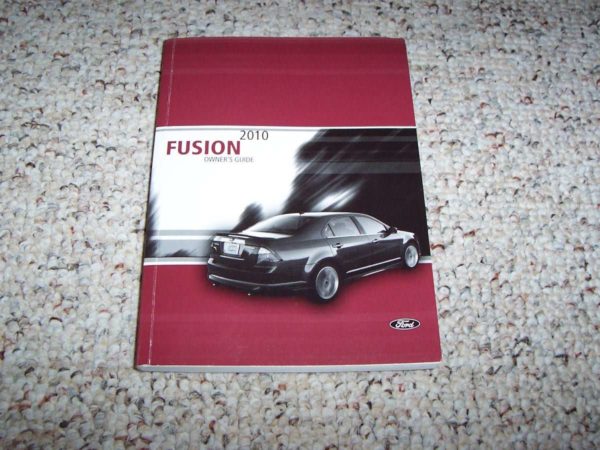 2010 Ford Fusion Hybrid Owner's Manual