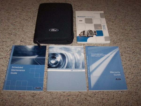2010 Ford Transit Connect Owner's Manual Set
