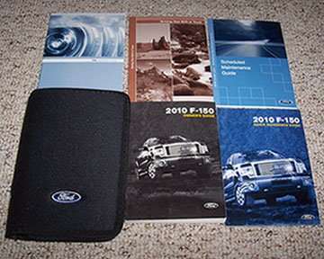 2010 Ford F-150 Owner Operator User Guide Manual Set