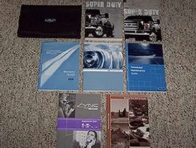 2010 Ford F-350 Super Duty Truck Owner's Manual Set