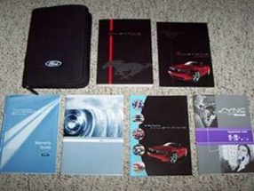 2011 Ford Mustang Owner's Operator Manual User Guide Set