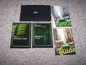 2012 Ford Fiesta Owner's Manual Set