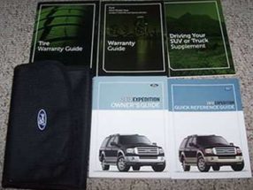 2012 Ford Expedition Owner's Manual Set