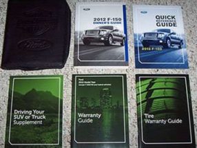 2012 Ford F-150 Truck Harley Davidson Edition Owner Operator User Guide Manual Set