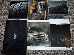 2013 Ford F-450 Super Duty Truck Owner's Manual Set