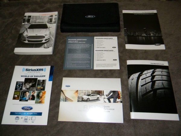 2014 Ford Fusion Owner's Manual Set