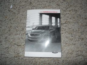 2014 Ford Taurus Owner's Manual