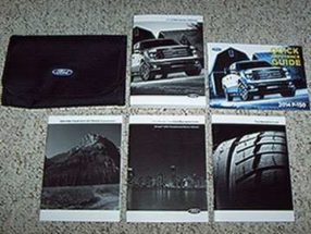 2014 Ford F-150 Truck Owner's Operator Manual User Guide Set