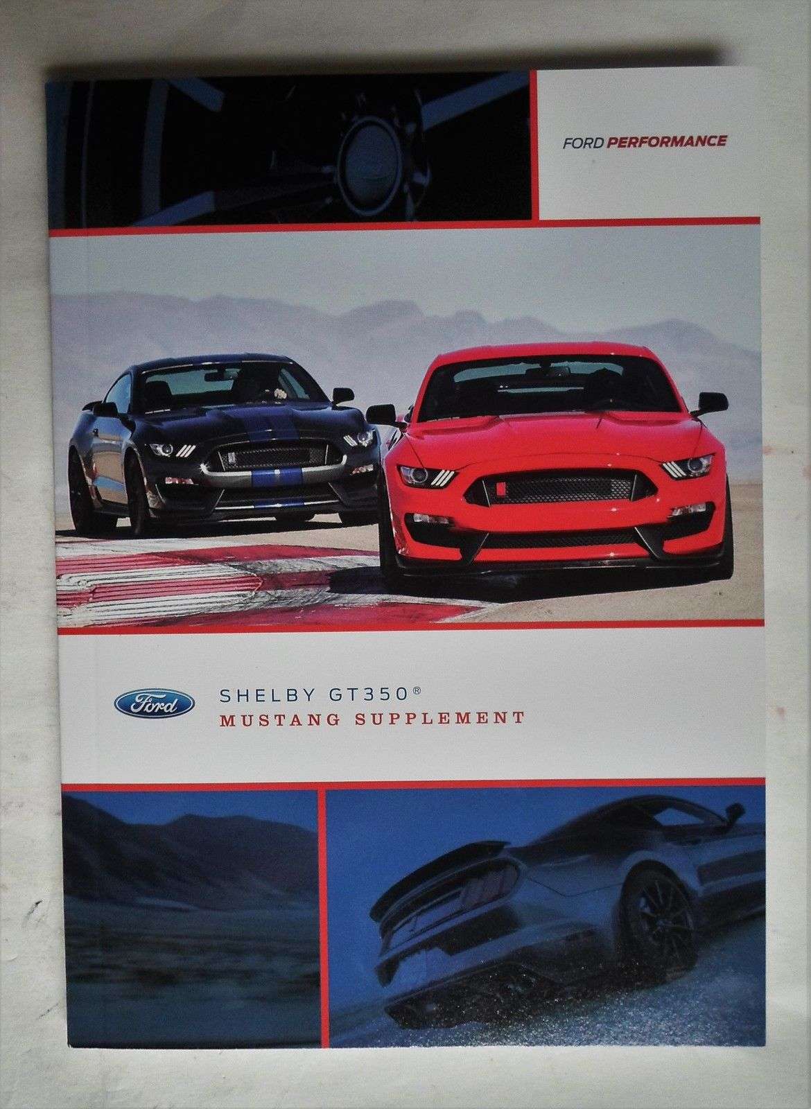 2016 Ford Mustang Shelby GT350 Owner Operator User Guide Manual Supplement 2016 Ford Mustang Shelby GT350 Owner Operator User Guide Manual Supplement