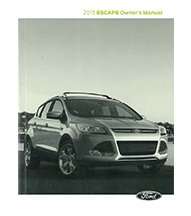 2015 Ford Escape Owner's Operator Manual User Guide