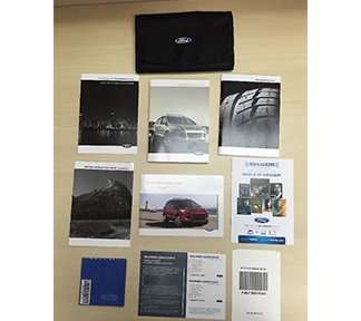 2015 Ford Escape Owner's Manual Set 2015 Ford Escape Owner's Manual Set