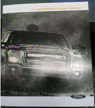 2015 Ford F-250 Super Duty Truck Owner's Operator Manual User Guide