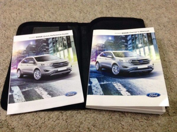 2016 Ford Edge Owner's Manual Set