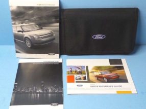 2016 Ford Flex Owner's Operator Manual User Guide Set