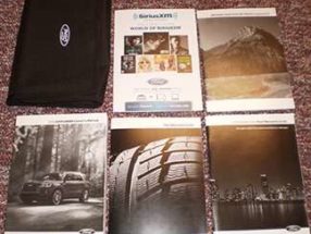2016 Ford Explorer Owner's Operator Manual User Guide Set