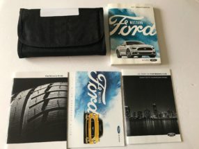2017 Ford Mustang Owner's Operator Manual User Guide Set