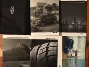 2017 Ford Escape Owner's Manual Set
