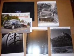 2017 Ford F-350 Super Duty Truck Owner's Operator Manual User Guide Set