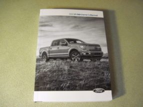 2018 Ford F-150 Truck Owner's Operator Manual User Guide