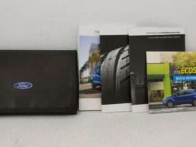 2018 Ford EcoSport Owner's Manual Set