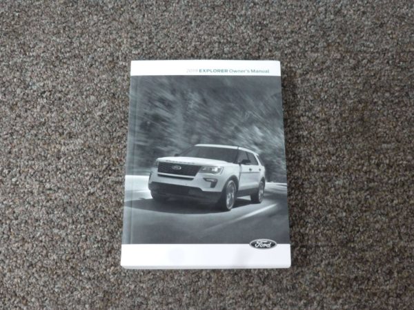 2019 Ford Explorer Owner Operator User Guide Manual