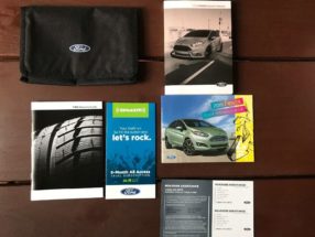 2019 Ford Fiesta Owner's Manual Set