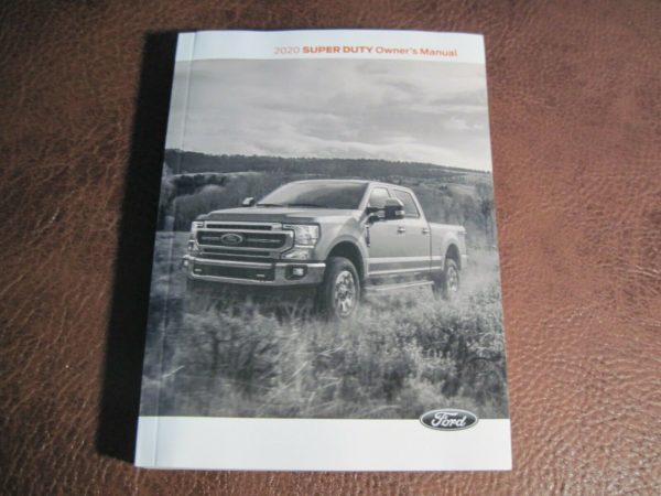 2020 Ford F-Super Duty Truck Owner?s Manual