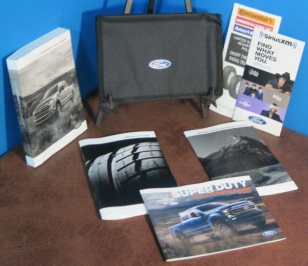 2020 Ford F-550 Truck Owner's Manual Set