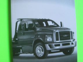 2013 Ford F-Super Duty F-650 F-750 Truck Owners Manual