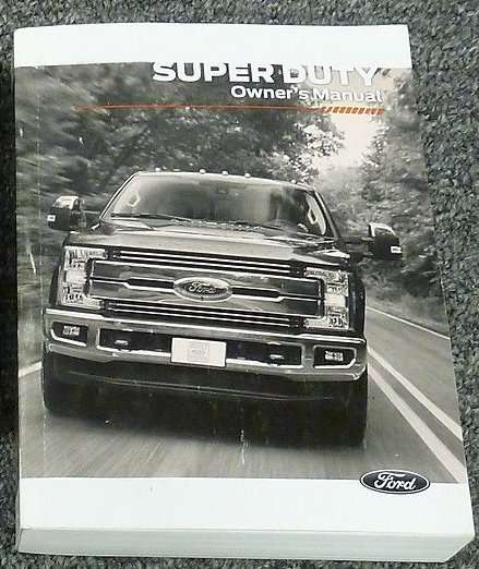 2018 Ford F-250 Truck Owner Operator User Guide Manual 2018 Ford F-250 Truck Owner Operator User Guide Manual