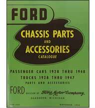 1929 Ford Model A Chassis Parts & Accessories Catalog