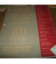 1954 Ford F-100 Truck Parts Catalog Text
