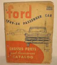 1951 Ford Crestliner Models Chassis & Accessories Parts Catalog