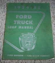 1955 Ford F-350 Truck Service Manual