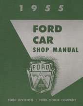 1955 Ford Thunderbird Service Manual