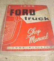 1956 Ford F-100 Truck Service Manual