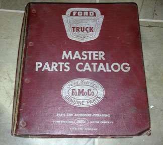 1968 Ford Medium & Heavy Duty Trucks Master Parts Catalog Illustrations