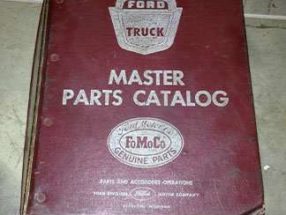 1958 Ford C-Series Truck Master Parts Catalog Illustrations
