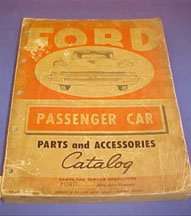 1958 Ford Thunderbird Parts Catalog