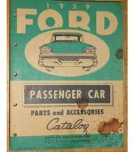 1959 Ford Country Squire Parts Catalog